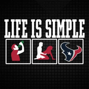bold and modern with a playful twist Texans classic SVG design showing humor and camaraderie for Cricut and Silhouette cutting machines