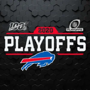 Like Buffalo Bills Logo 2020 100 Nfl Playoffs SVG