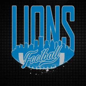 modern with a vintage touch Lions classic SVG design showing pride for Cricut and Silhouette cutting machines