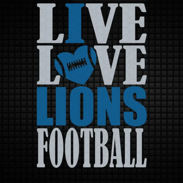 modern with a bold and playful aesthetic Lions classic SVG design showing excitement and pride for Cricut and Silhouette cutting machines