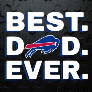 Love Dad Love Bills Team SVG Best Dad Ever