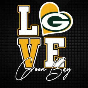 modern with a vintage touch Packers logo SVG design showing pride for Cricut and Silhouette cutting machines