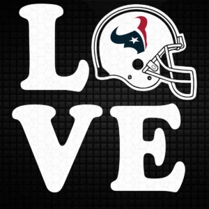 modern with a bold and playful twist Texans helmet SVG design showing pride for Cricut and Silhouette cutting machines
