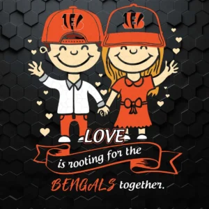 playful and modern with a touch of vintage charm Bengals classic SVG design showing joy and camaraderie for Cricut and Silhouette cutting machines