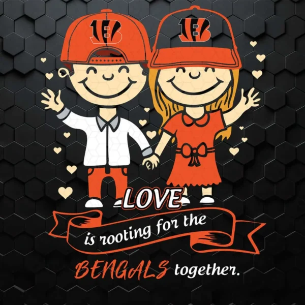 playful and modern with a touch of vintage charm Bengals classic SVG design showing joy and camaraderie for Cricut and Silhouette cutting machines