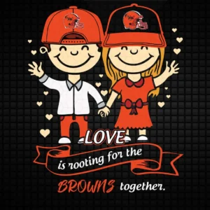 playful and vintage Browns classic SVG design showing joy and camaraderie for Cricut and Silhouette cutting machines