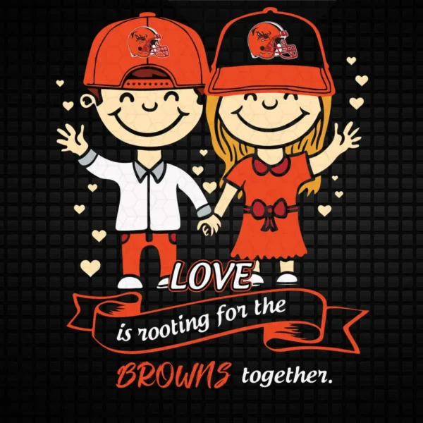 playful and vintage Browns classic SVG design showing joy and camaraderie for Cricut and Silhouette cutting machines