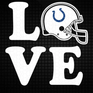 modern with a playful twist Colts helmet SVG design showing joy and pride for Cricut and Silhouette cutting machines