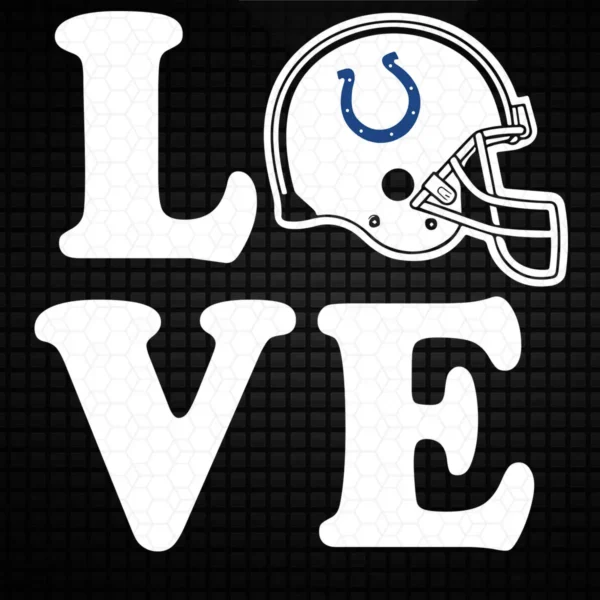 modern with a playful twist Colts helmet SVG design showing joy and pride for Cricut and Silhouette cutting machines