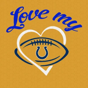 modern with a playful twist Colts classic SVG design showing joy and pride for Cricut and Silhouette cutting machines
