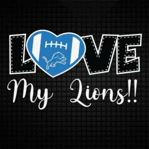 modern with a playful twist, incorporating elements of vintage sports aesthetics Lions classic SVG design showing joy and pride for Cricut and Silhouette cutting machines