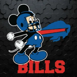Mickey Buffalo Bills Football Team SVG Digital Download