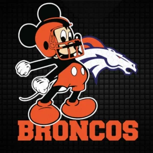 vintage with a playful twist Broncos classic SVG design showing nostalgia and joy for Cricut and Silhouette cutting machines