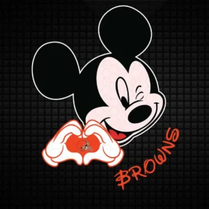playful and modern with a vintage twist Browns classic SVG design showing nostalgia and pride for Cricut and Silhouette cutting machines