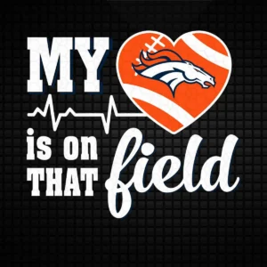 modern with a playful twist Broncos classic SVG design showing excitement for Cricut and Silhouette cutting machines