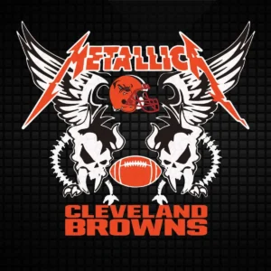 bold and edgy with a vintage rock influence Browns classic SVG design showing pride and nostalgia for Cricut and Silhouette cutting machines