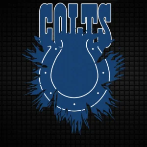 modern with a bold, dynamic edge Colts classic SVG design showing excitement and pride for Cricut and Silhouette cutting machines