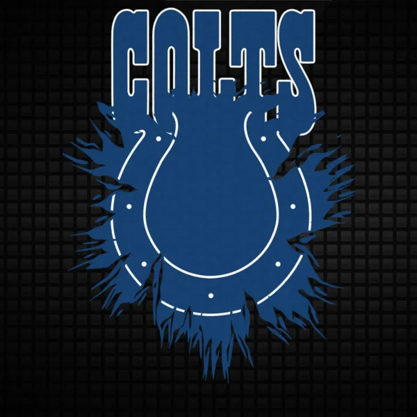 modern with a bold, dynamic edge Colts classic SVG design showing excitement and pride for Cricut and Silhouette cutting machines