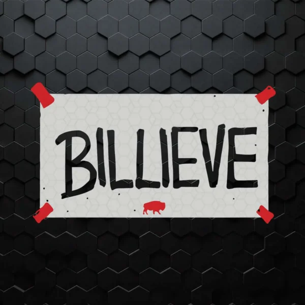 Nfl Billieve Sign Buffalo Bills SVG Silhouette