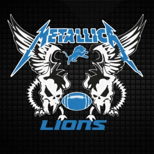 bold and edgy, combining elements of rock and sports culture Lions classic SVG design showing excitement and pride for Cricut and Silhouette cutting machines