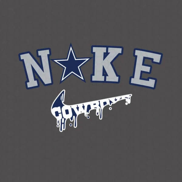 modern with a bold and edgy aesthetic Cowboys logo SVG design showing pride for Cricut and Silhouette cutting machines