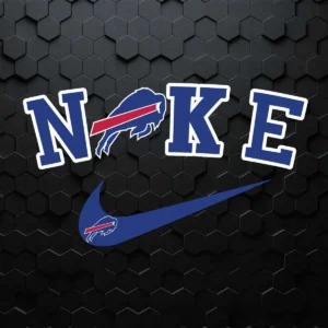 Nike Logo Buffalo Bills SVG Digital Download Cut File