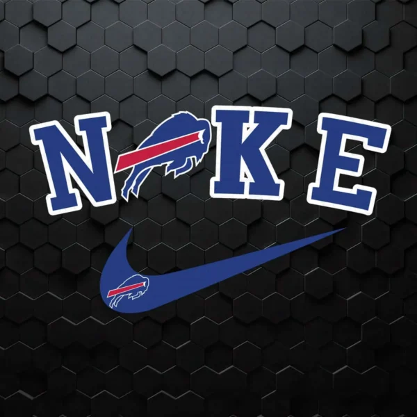 Nike Logo Buffalo Bills SVG Digital Download Cut File