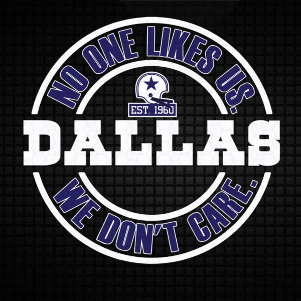 bold and modern with a vintage twist Cowboys classic SVG design showing pride for Cricut and Silhouette cutting machines