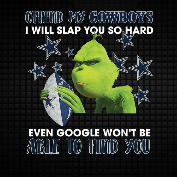 bold and humorous with a playful twist Cowboys classic SVG design showing humor mixed with fierce loyalty for Cricut and Silhouette cutting machines