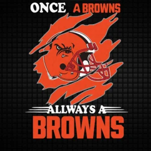 bold and modern with a vintage touch Browns classic SVG design showing pride for Cricut and Silhouette cutting machines