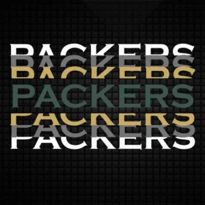 modern with a vintage touch, featuring bold typography and layered text effects Packers classic SVG design showing pride and nostalgia for Cricut and Silhouette cutting machines