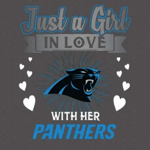 Panthers Fangirls - Just A Girl In Love With Her Carolina Panthers SVG