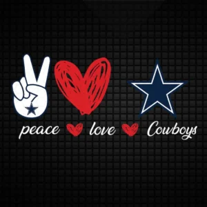 modern with a playful twist Cowboys classic SVG design showing excitement for Cricut and Silhouette cutting machines