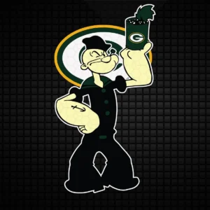 vintage with a playful twist Packers logo SVG design showing nostalgia and pride for Cricut and Silhouette cutting machines