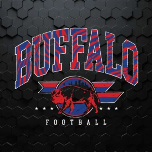 Retro Buffalo Football Nfl SVG Cricut Digital Download