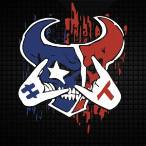 bold and modern with a hint of vintage flair Texans retro SVG design showing pride for Cricut and Silhouette cutting machines