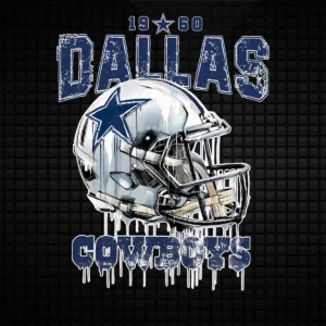 vintage with a bold and dynamic aesthetic Cowboys retro SVG design showing pride for Cricut and Silhouette cutting machines