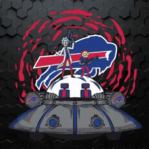 Rick And Morty Buffalo Bills SVG Digital File
