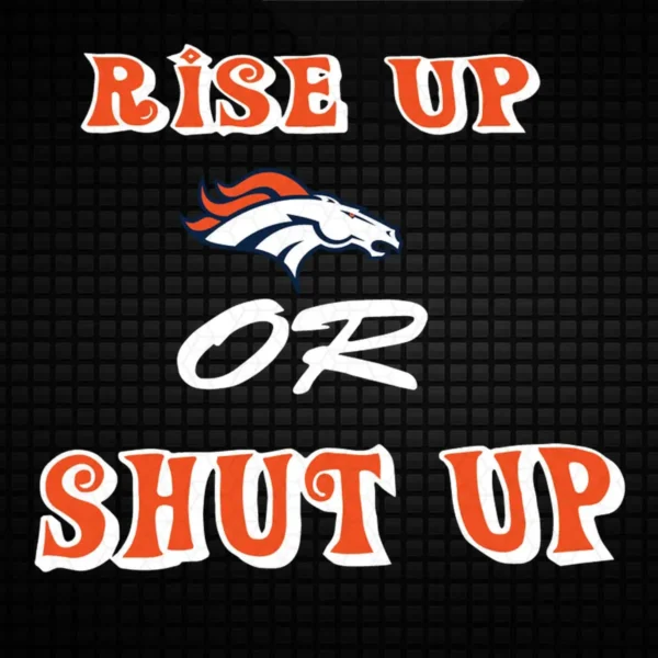 bold and modern with a touch of vintage flair Broncos classic SVG design showing excitement and pride for Cricut and Silhouette cutting machines