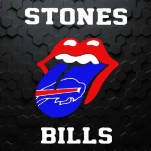 Rolling Stones Buffalo Bills Nfl Logo SVG Cricut File