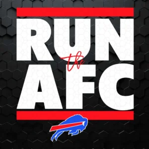 Run Afc Buffalo Bills Nfl Football Team Super Bowl SVG