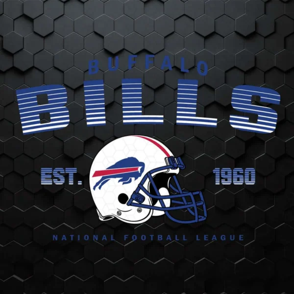 Silhouette Buffalo Bills National Football League SVG Cut File