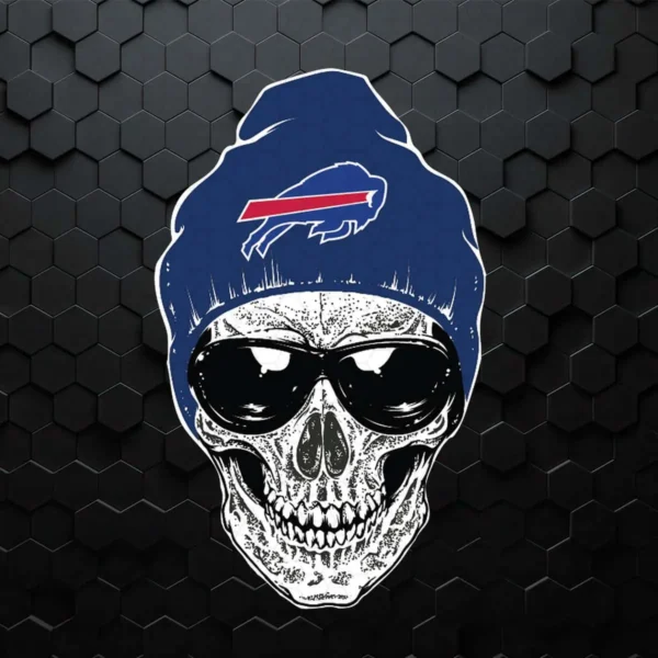 Skull Buffalo Bills SVG Cricut Digital Download NFL Lovers