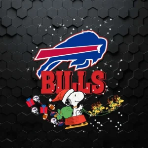 Snoopy Christmas Buffalo Bills PNG Happy Xmas Day
