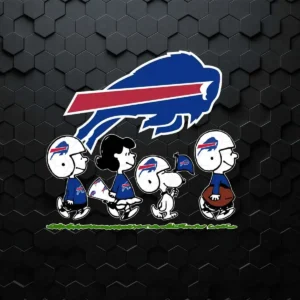 Snoopy The Peanuts Cheer For The Buffalo Bills Nfl PNG