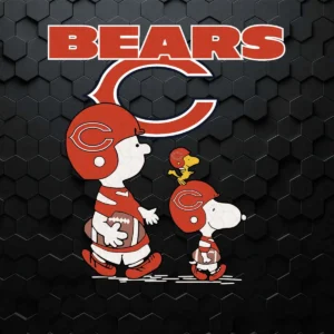 Snoopy The Peanuts Chicago Bears SVG Sport Football Teams