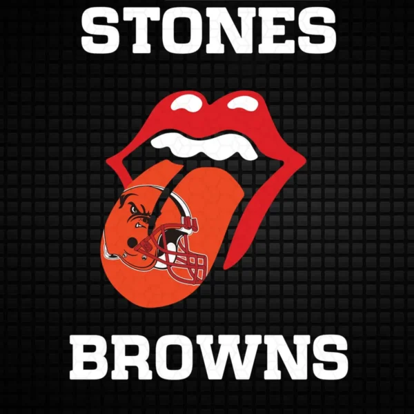 bold and modern with a vintage twist Browns classic SVG design showing pride for Cricut and Silhouette cutting machines