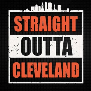 bold and modern with a vintage touch Browns classic SVG design showing pride for Cricut and Silhouette cutting machines