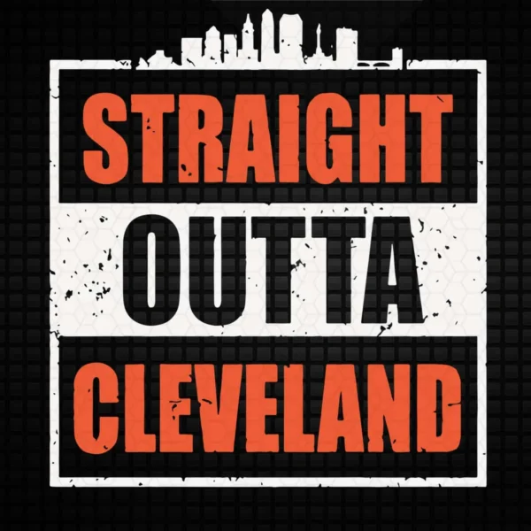 bold and modern with a vintage touch Browns classic SVG design showing pride for Cricut and Silhouette cutting machines