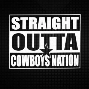 bold and modern with a hint of vintage flair Cowboys classic SVG design showing pride for Cricut and Silhouette cutting machines